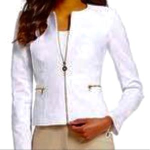 Calvin Klein white blazer